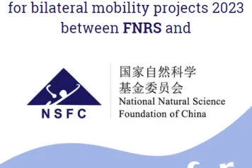 Publication of the results of the 2023 bilateral call for mobility projects with NSFC (China)