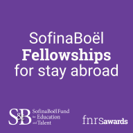 SofinaBoël Fellowships for stay abroad : call for applications