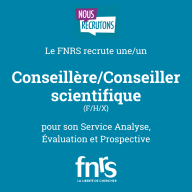 Le FNRS recrute !