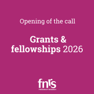 Opening of the call Grants and Fellowships 2026