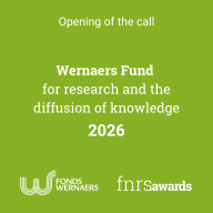 Wernaers Fund for research and the diffusion of knowledge