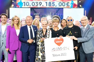 Soirée de clôture du Télévie : 10.039.185 € récoltés au profit de la recherche contre le cancer