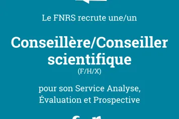 Le FNRS recrute !