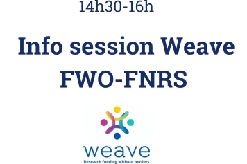 Info-session Weave FWO – FNRS
