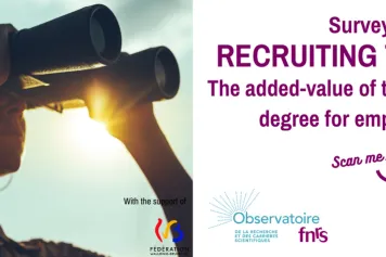 The Observatory of Research and Scientific Careers-FNRS is launching a new study “Recruiting talents: the added-value of the doctorate degree for employers”