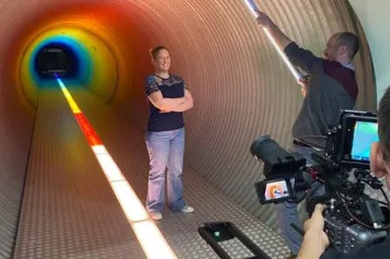 2e journée de tournage au Sparkoh de la nouvelle émission de vulgarisation scientifique : ?????? dont les 10 séquences seront diffusées à l'automne prochain sur RTL TVI 