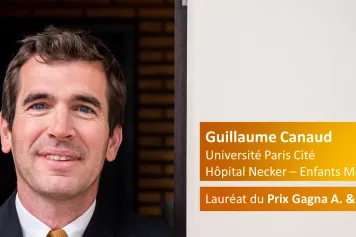 Émission Z-Science : Prix international Gagna A. & Ch. Van Heck : Guillaume Canaud