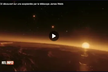 Du CO2 découvert dans l'atmosphère d'une exoplanète par le télescope James Webb