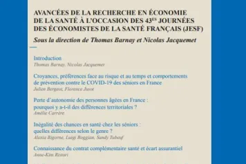 Inégalité des chances en santé chez les séniors : quelles différences selon le genre ?