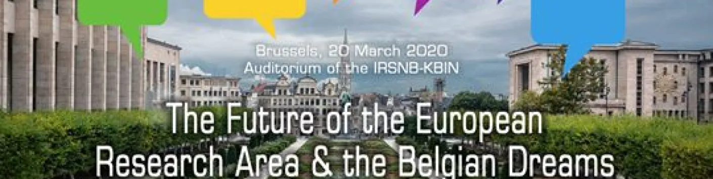 INVITATION: The future of the European Research Area & the Belgian Dreams