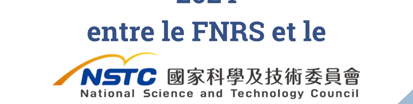 Ouverture de l’appel bilatéral à projets de mobilité 2024 entre le FNRS et le « NSTC » (Taïwan)