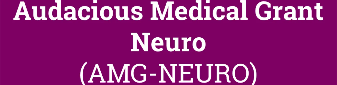 Le premier Audacious Medical Grant (AMG) – Neuro est ouvert !