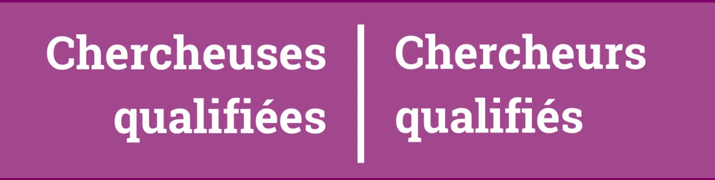 Chercheuses qualifiées et Chercheurs qualifiés - Résultats de l'appel Bourses et Mandats 2024