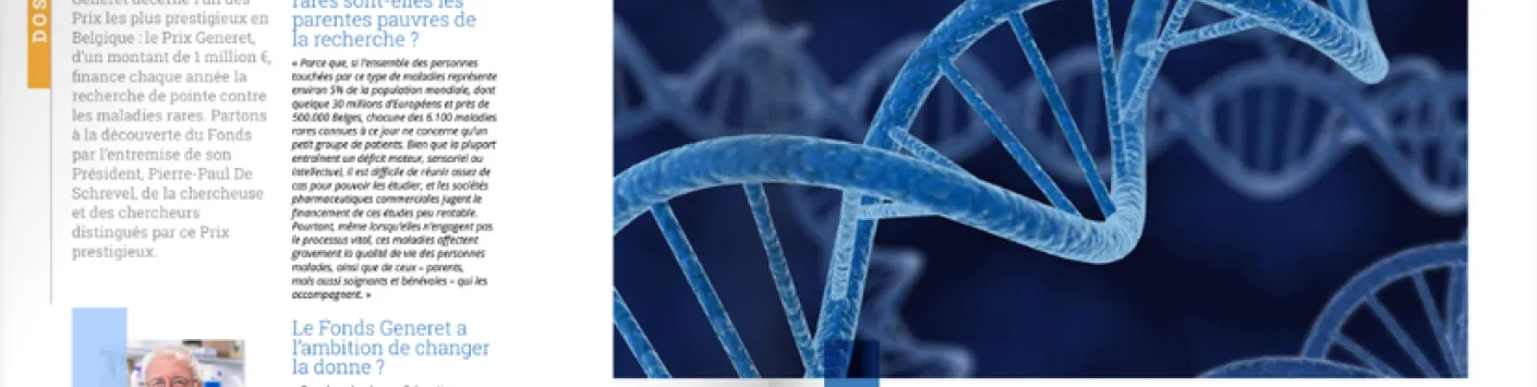 www.FNRS.news 125 | Vers un pôle international de recherche sur les maladies rares