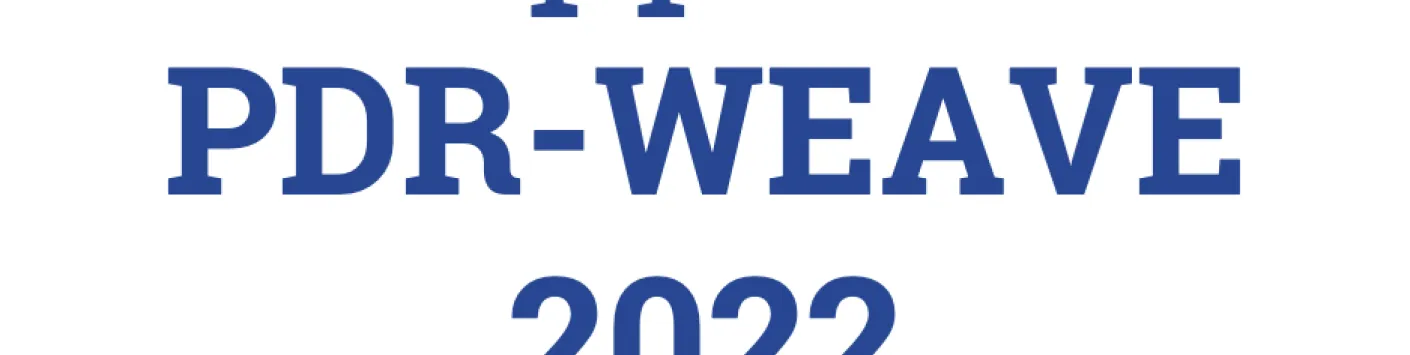 Résultats des appels PDR-WEAVE 2022
