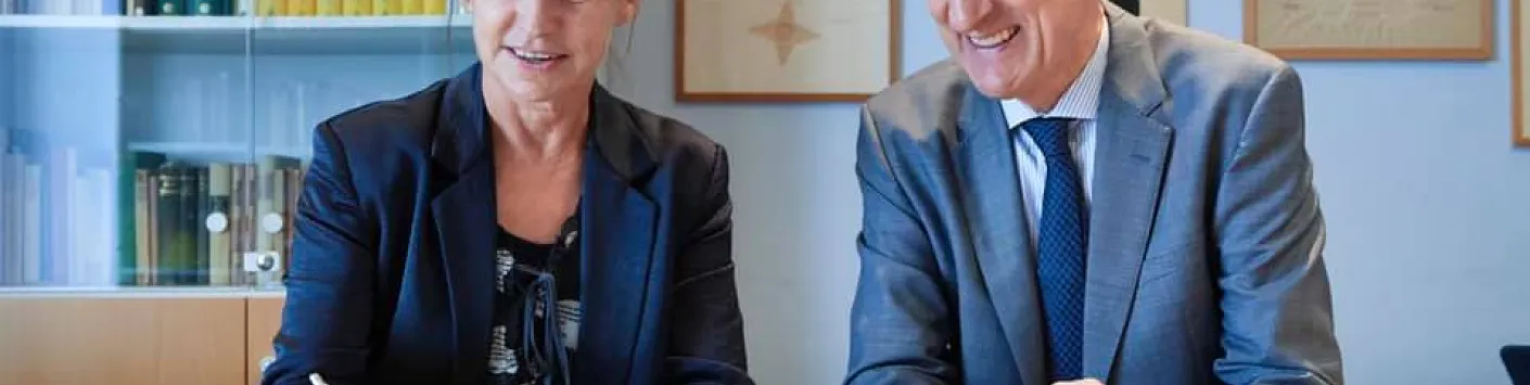 Le FNRS a signé au CERN un accord officialisant la poursuite de la participation de la Belgique à SCOAP3 jusqu’en 2022