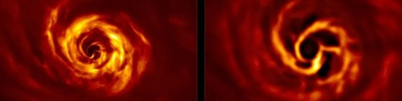 Des astronomes observent pour la première fois les signes de la naissance d’un "bébé planète" dans un jeune système solaire