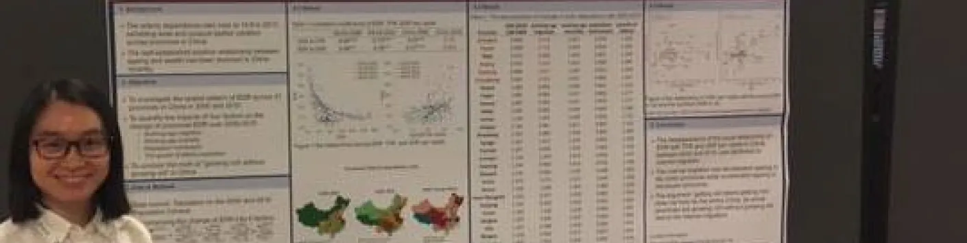 Prix du meilleur poster remis dans la catégorie "Migration & Urbanization"