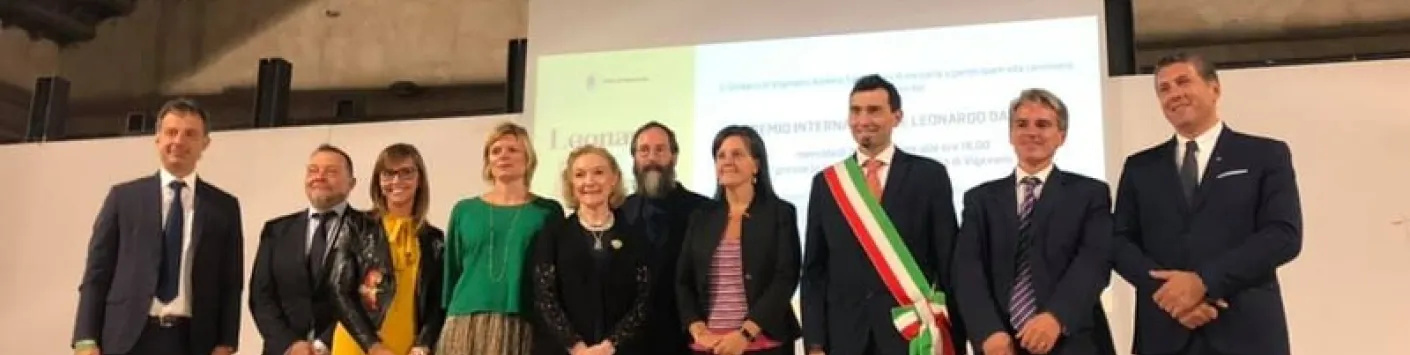 Laure Fagnart parmi les quatre lauréat(e)s du Prix Leonardo da Vinci de la ville de Vigevano !