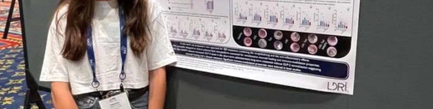 Félicitations à Valentina Marotti pour son prix "2023 Merck GRAD Award for the best poster"